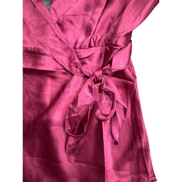 Bisou Bisou Vintage Camisole Fairy Mermaidcore -Sz 4-Satin Lace Beaded Top Y2K - Picture 3 of 4